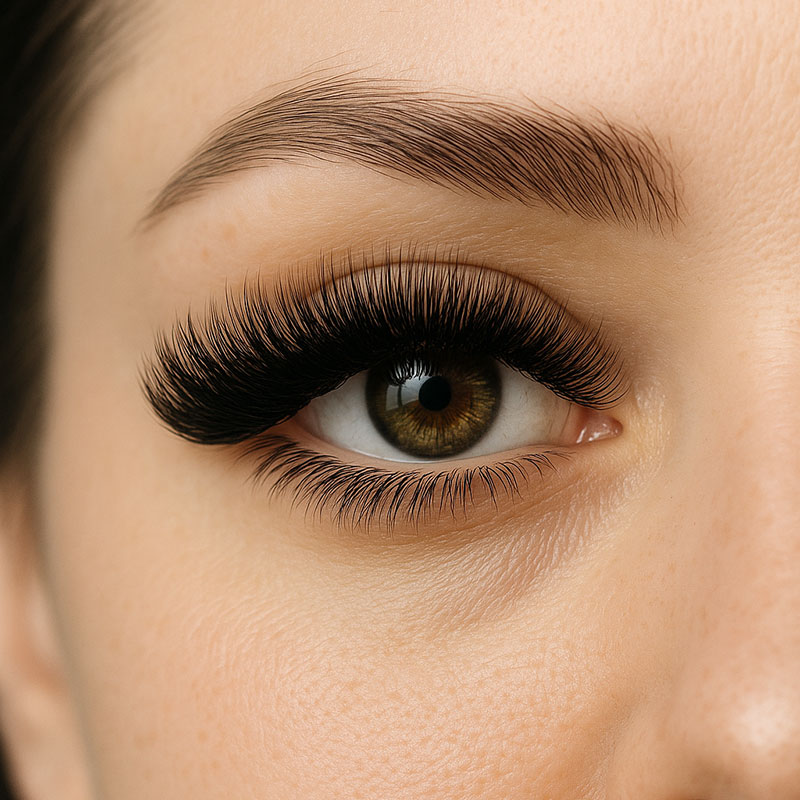 extension cils russe intense